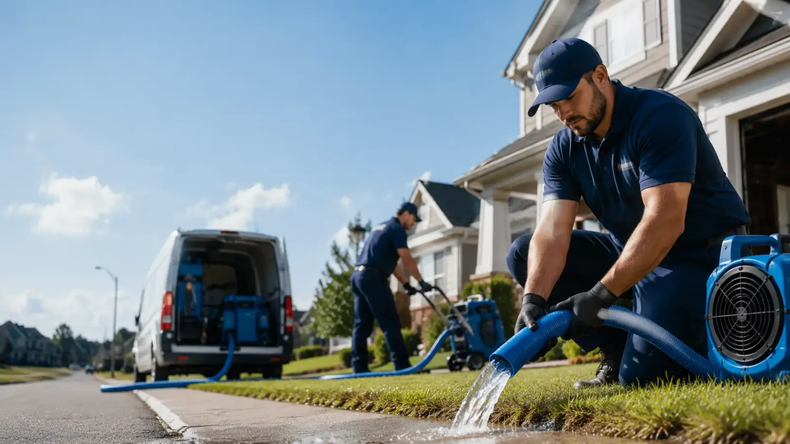 Flood Damage Restoration in Palo, MI